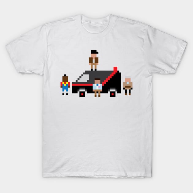 A Pixel Team T-Shirt by monsieurgordon